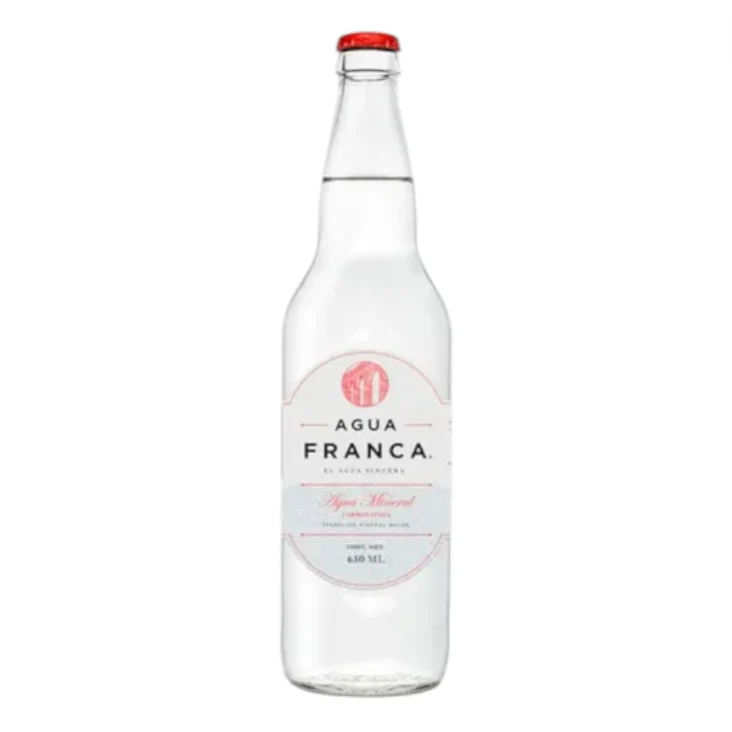 Agua Franca Con Gas 650ml