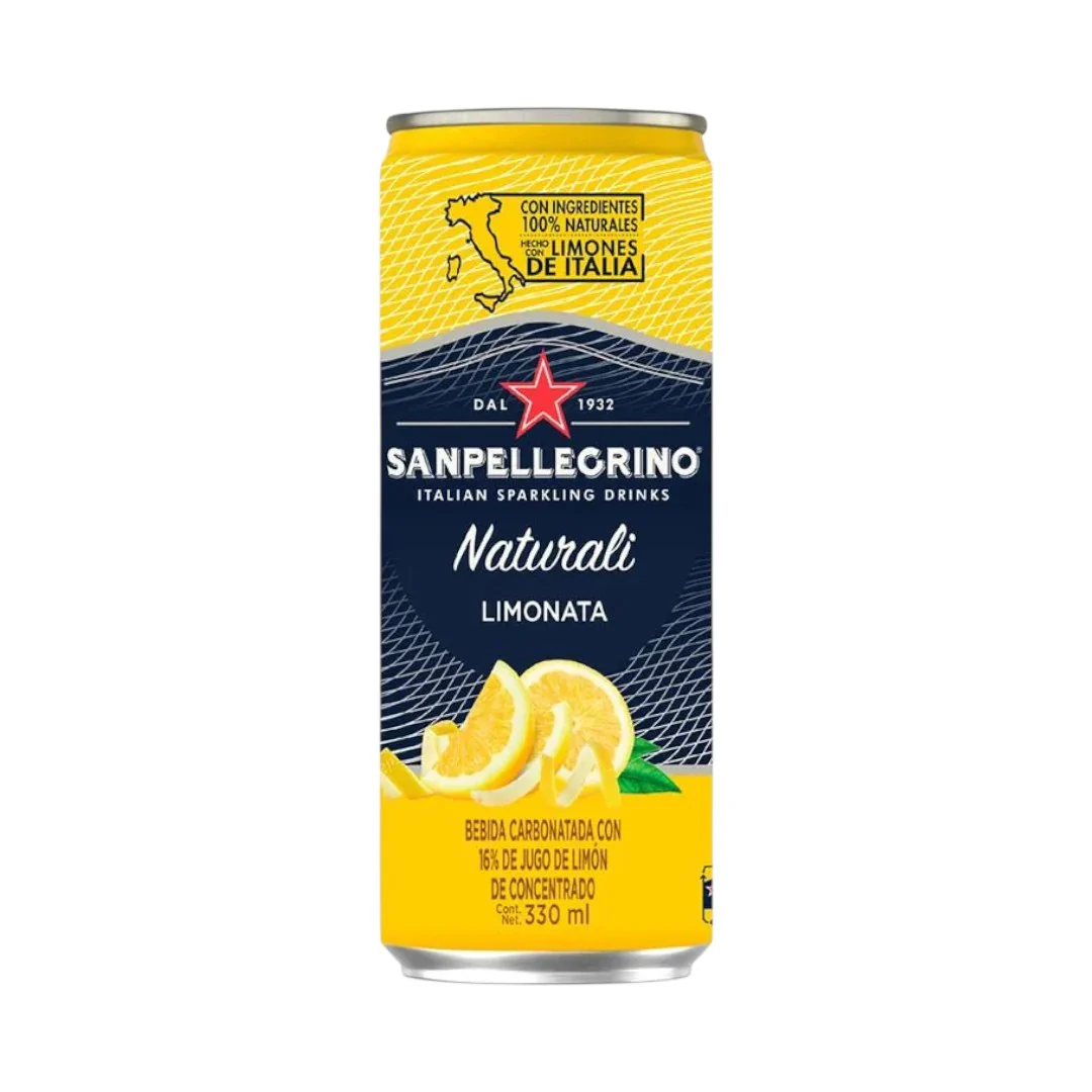 Agua San Pellegrino Limonata Lata 330ml