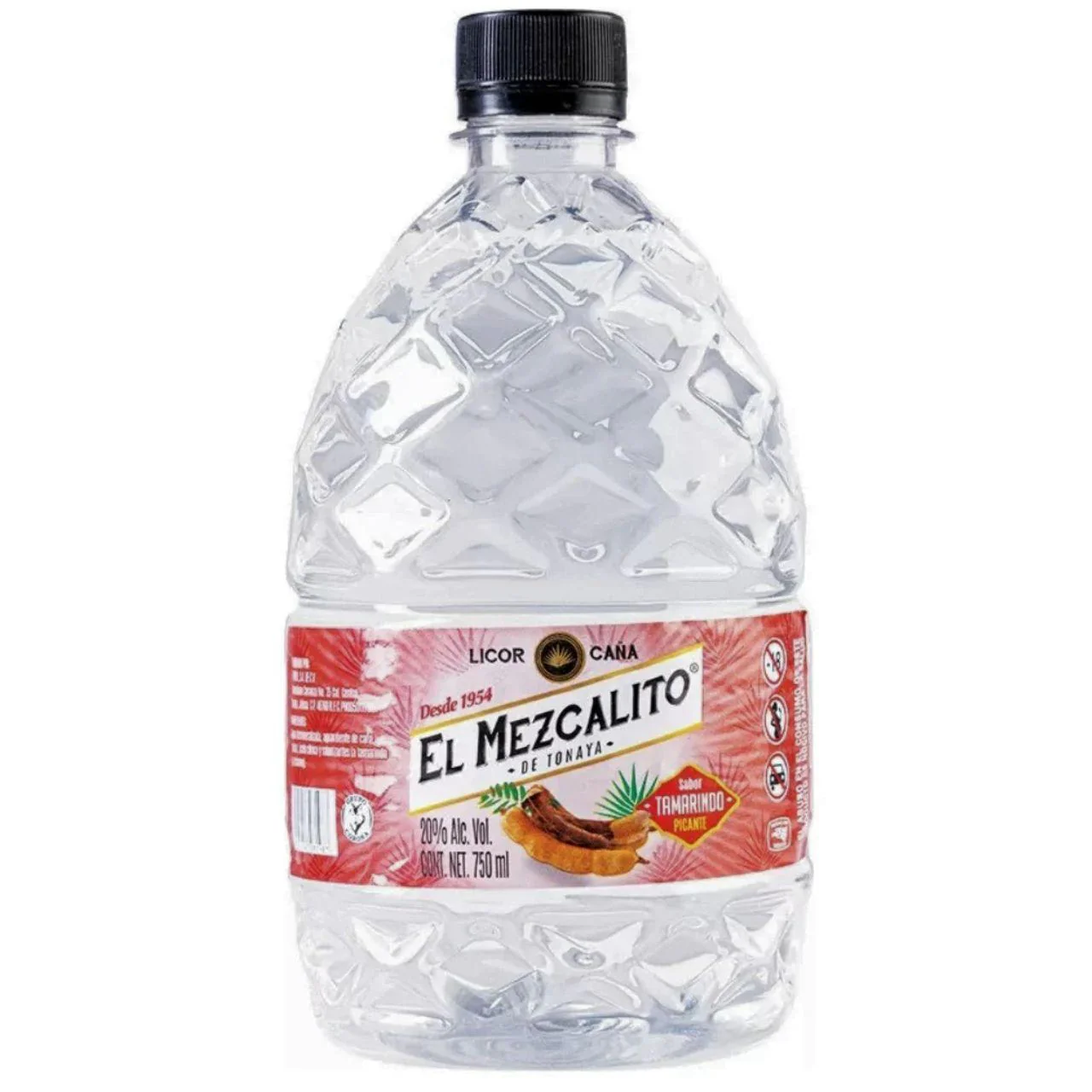 Aguardiente El Mezcalito Tamarindo 750ml