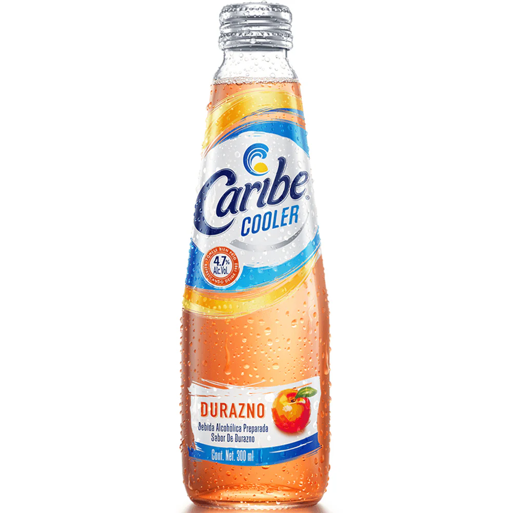 Caribe Cooler Durazno 300ml