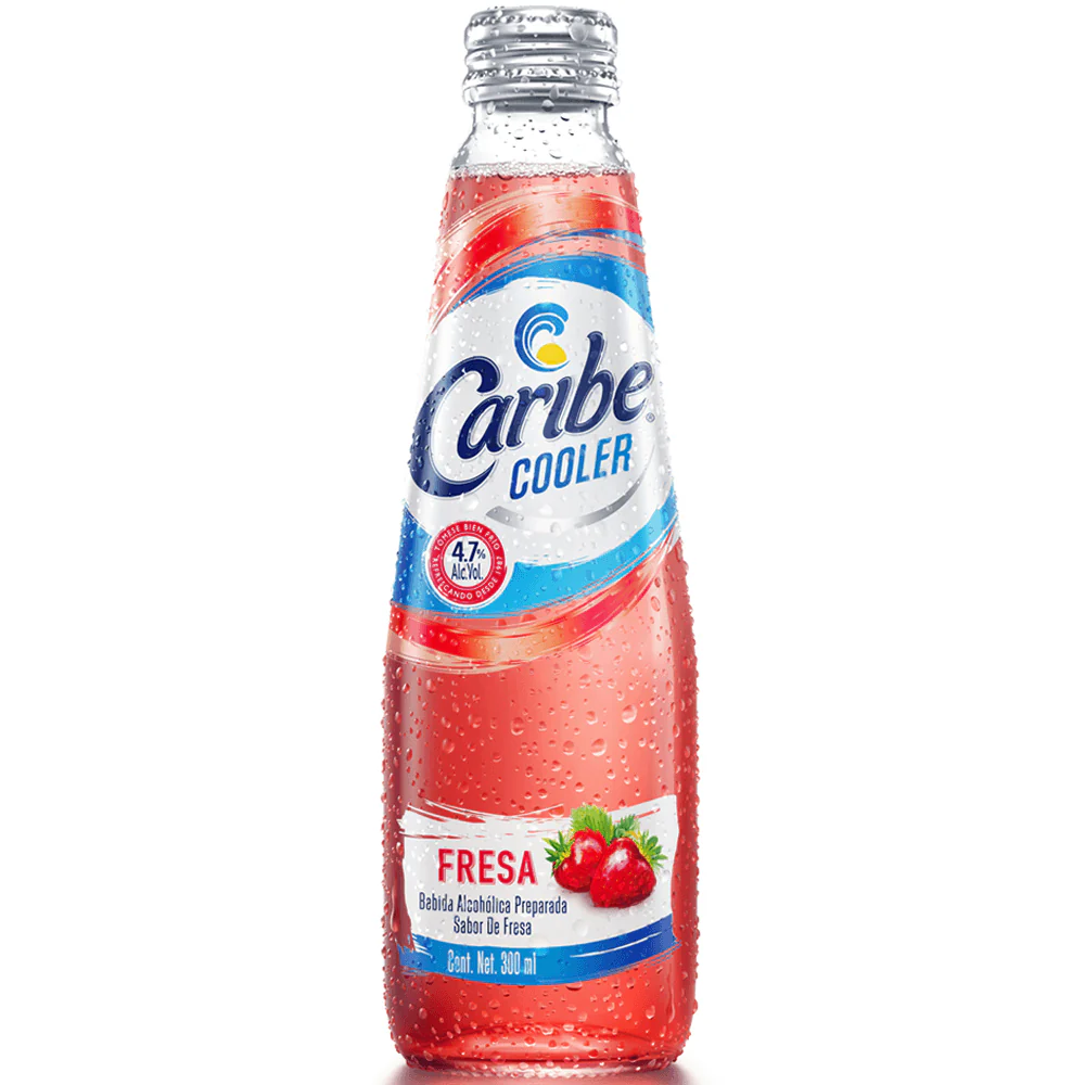 Caribe Cooler Fresa 300ml