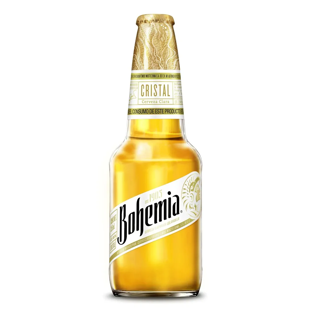 Cerveza Bohemia Cristal Botella 355ml