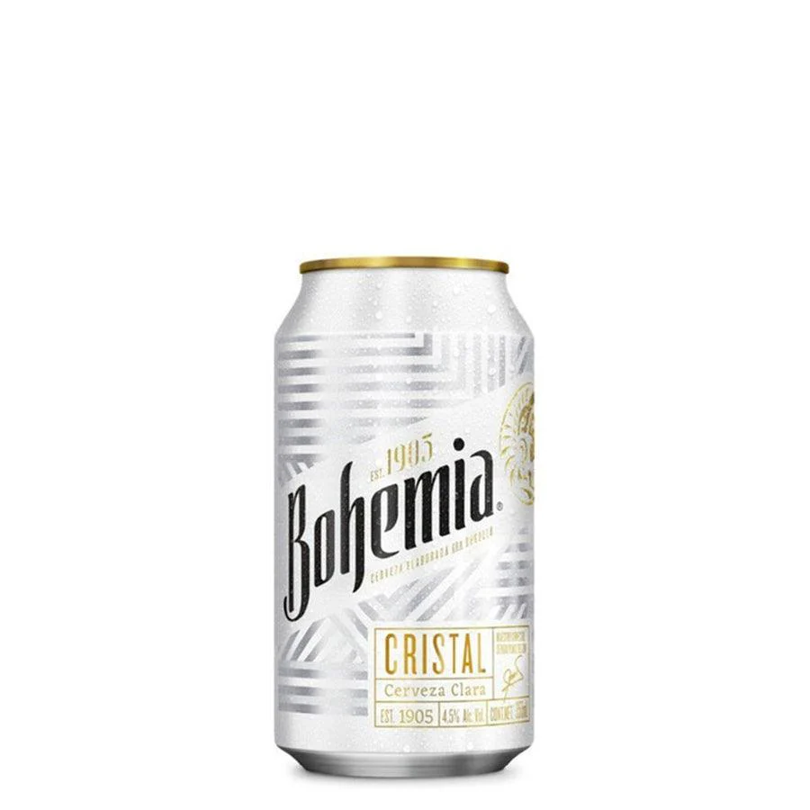 Cerveza Bohemia Cristal Lata 355ml