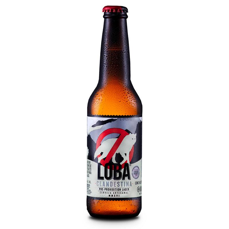 Cerveza Loba Clandestina Lager 355ml