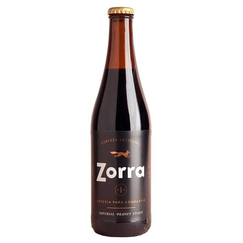 Cerveza Zorra Imperial Peanut Stout 355ml