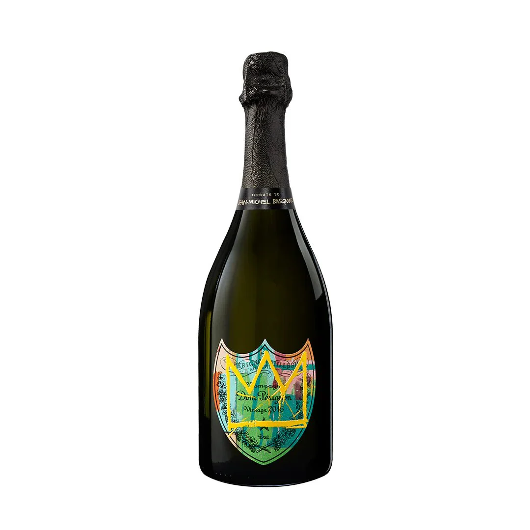 Champagne Dom Pérignon Edición Basquiat Sin Etiqueta 750ml