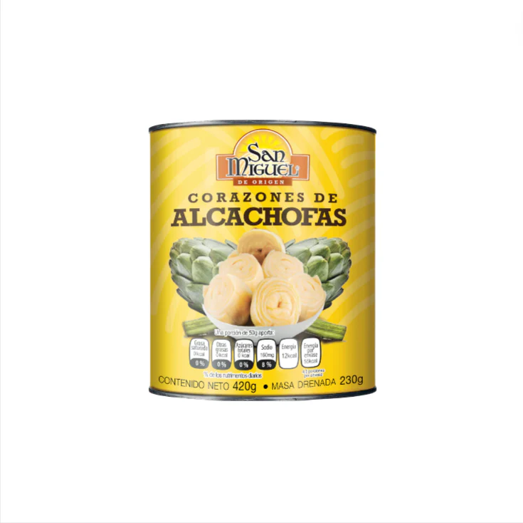Corazones de Alcachofa San Miguel 420g