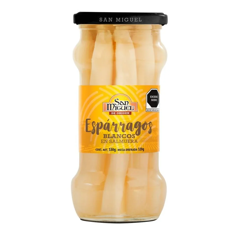 Espárragos Blancos San Miguel 530g