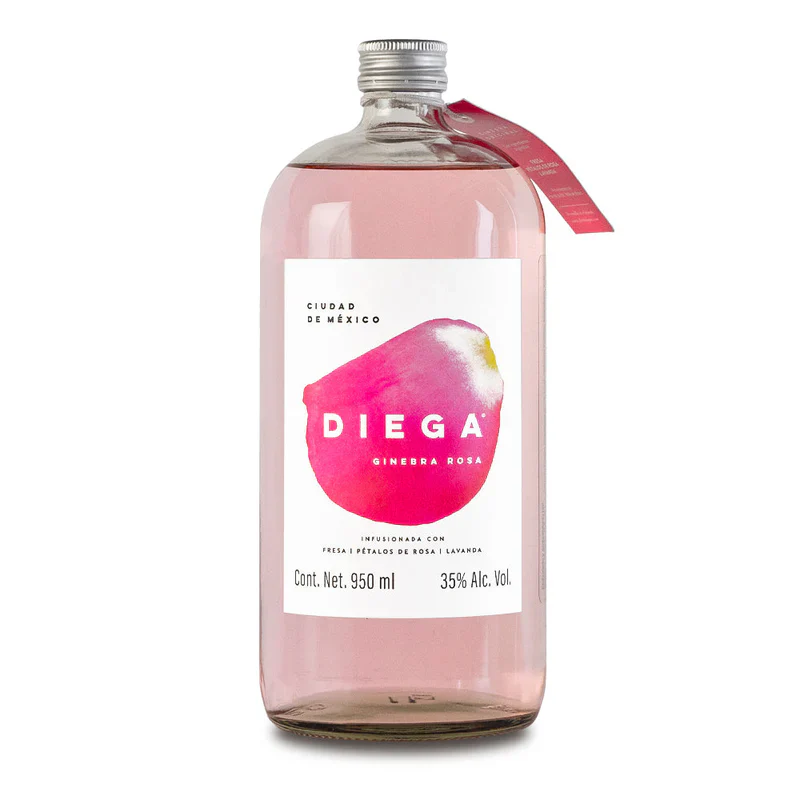 Ginebra Diega Rosada 950ml
