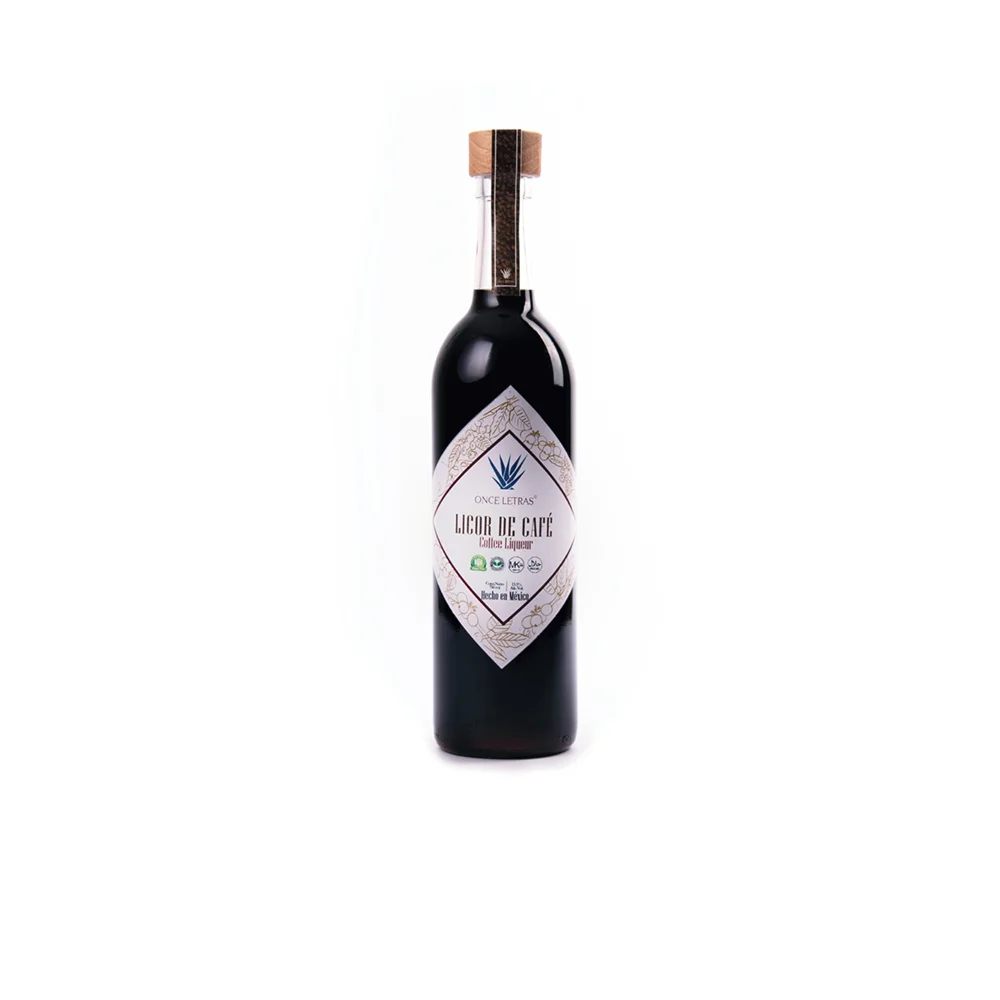 Licor de Café Once Letras 250ml