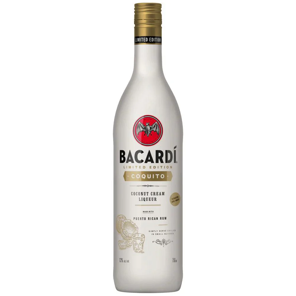 Licor De Crema De Coco Bacardi Coquito 750 Ml