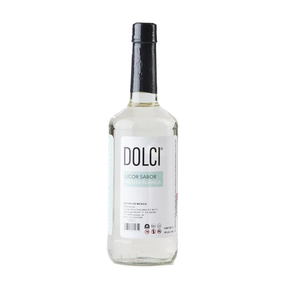 Licor De Menta Blanca Dolci 1000ml