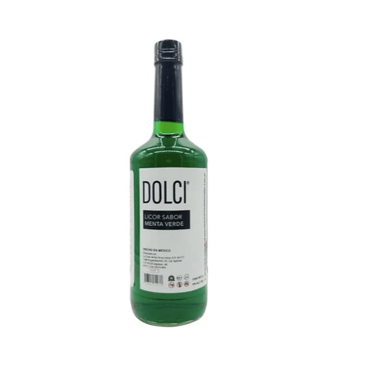 Licor De Menta Verde Dolci 1000ml