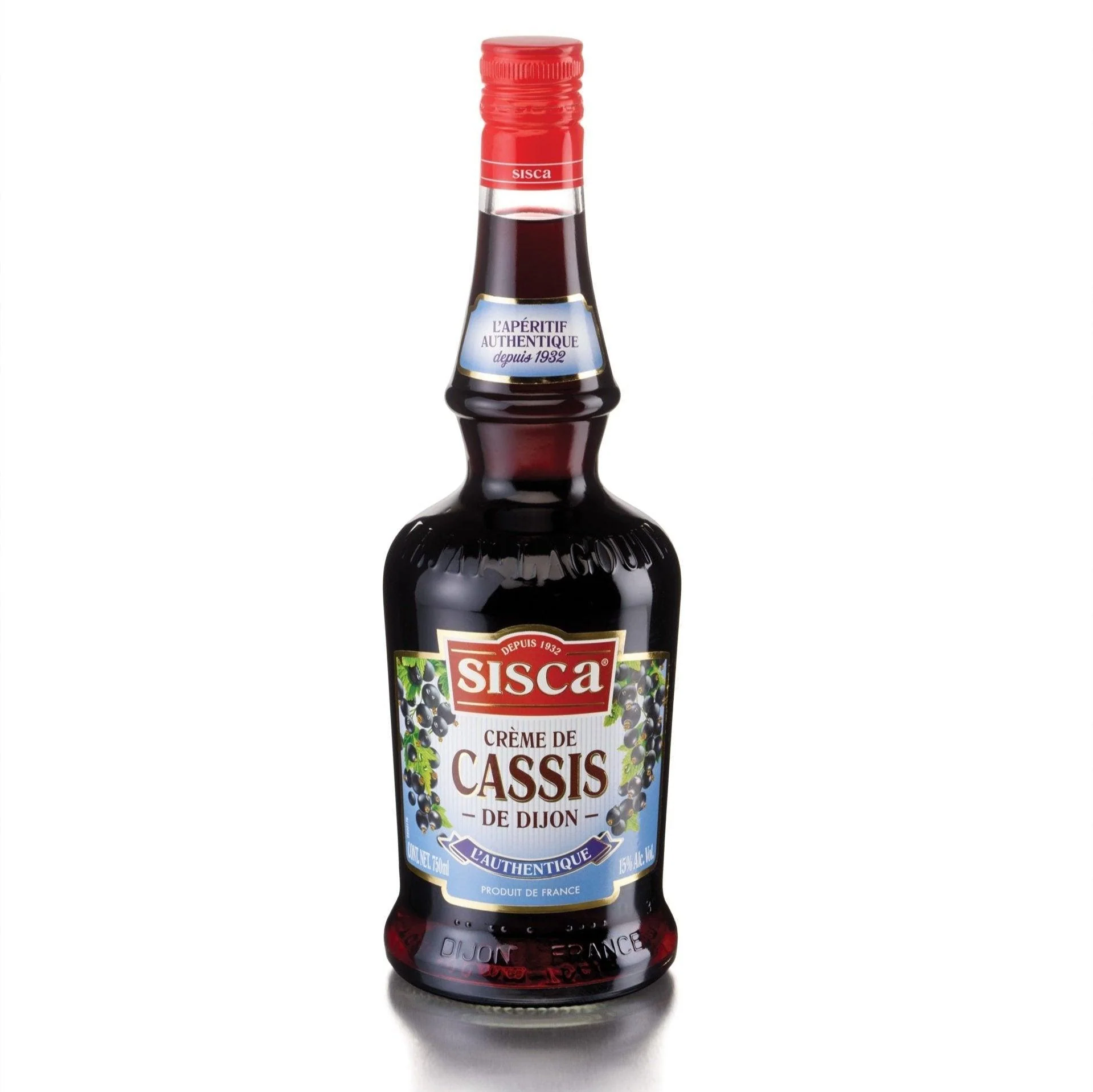Licor Sisca Cassis De Dijon 750ml