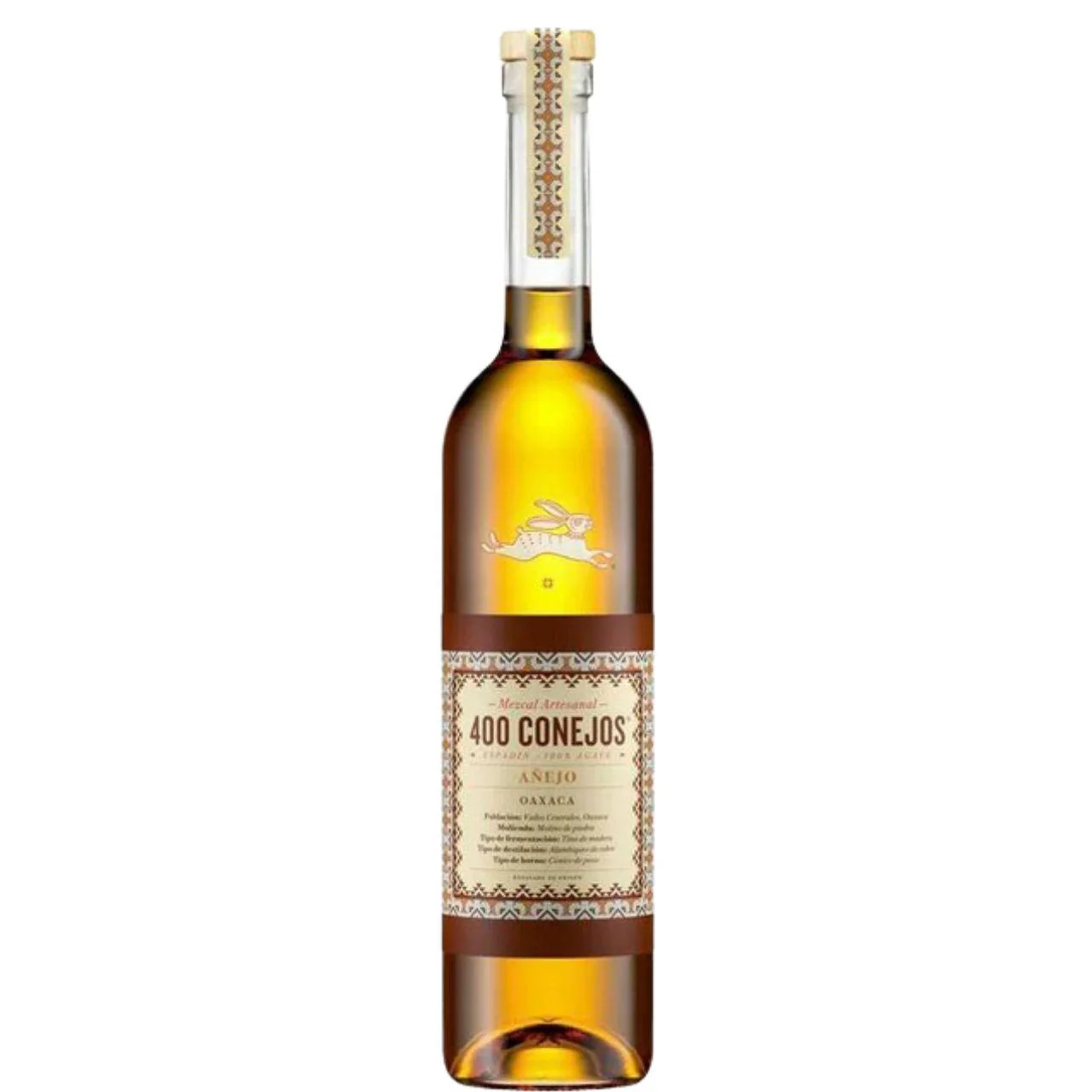 Mezcal 400 Conejos Añejo 700ml