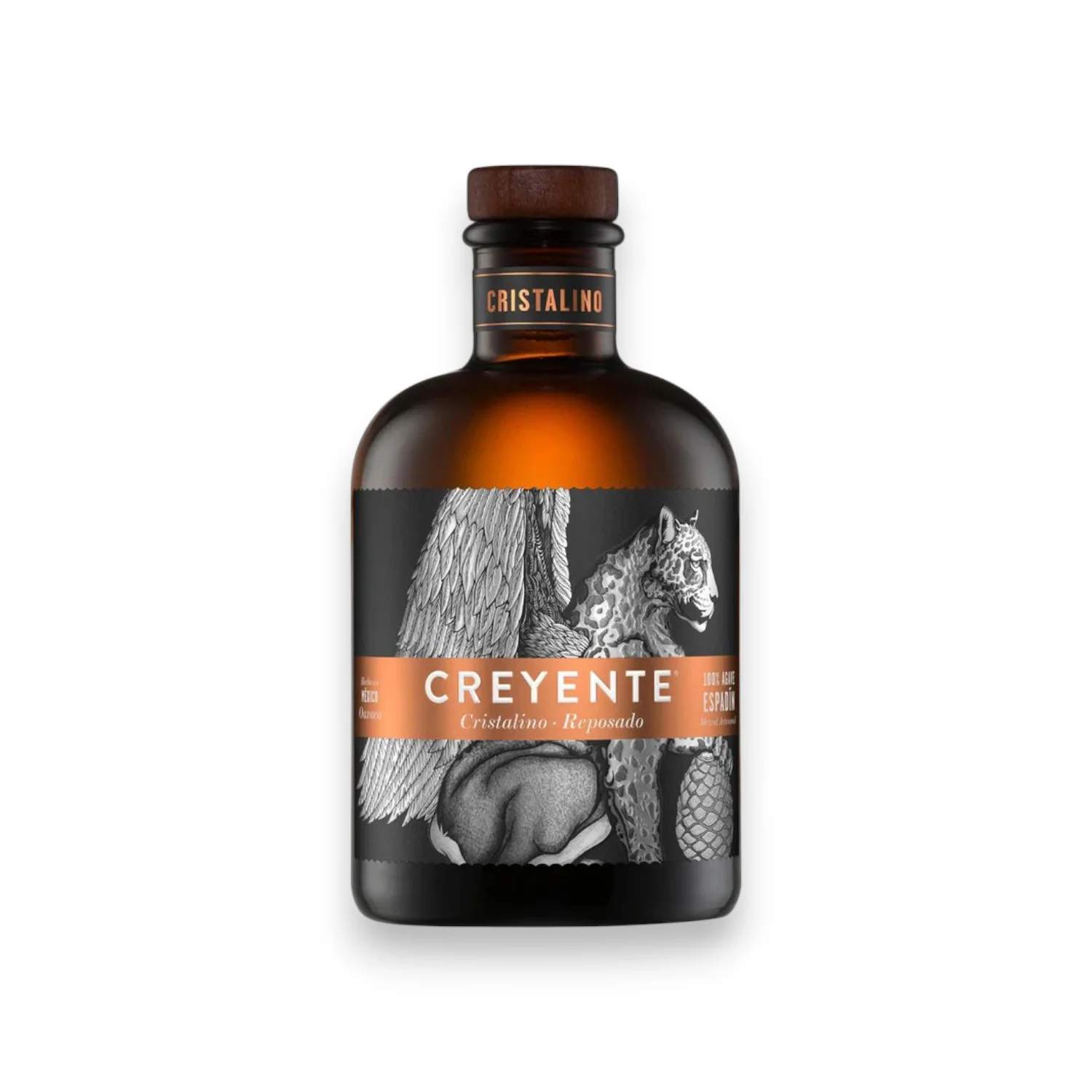 Mezcal Creyente Cristalino Reposado 700ml