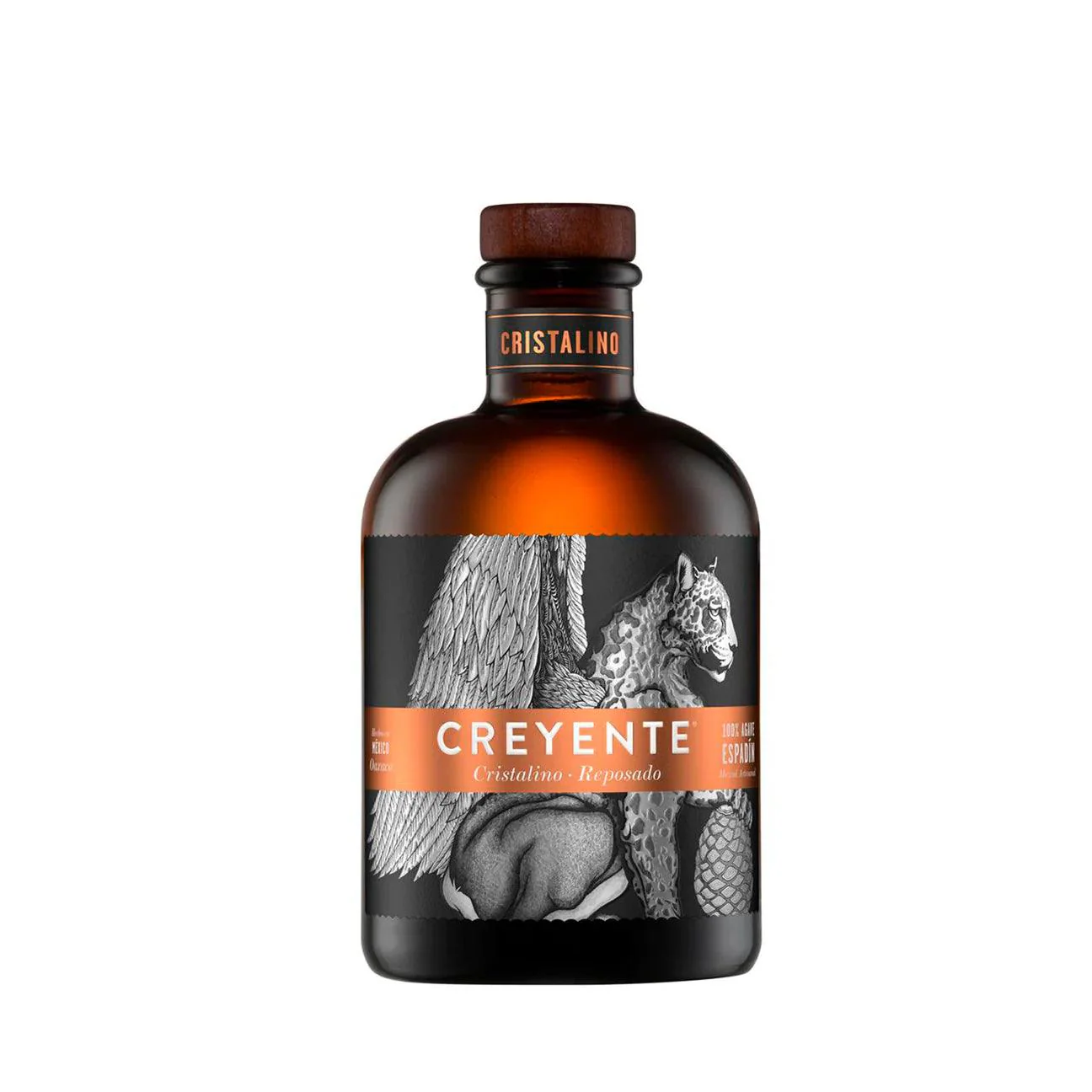 Mezcal Cristalino Reposado Creyente 750ml