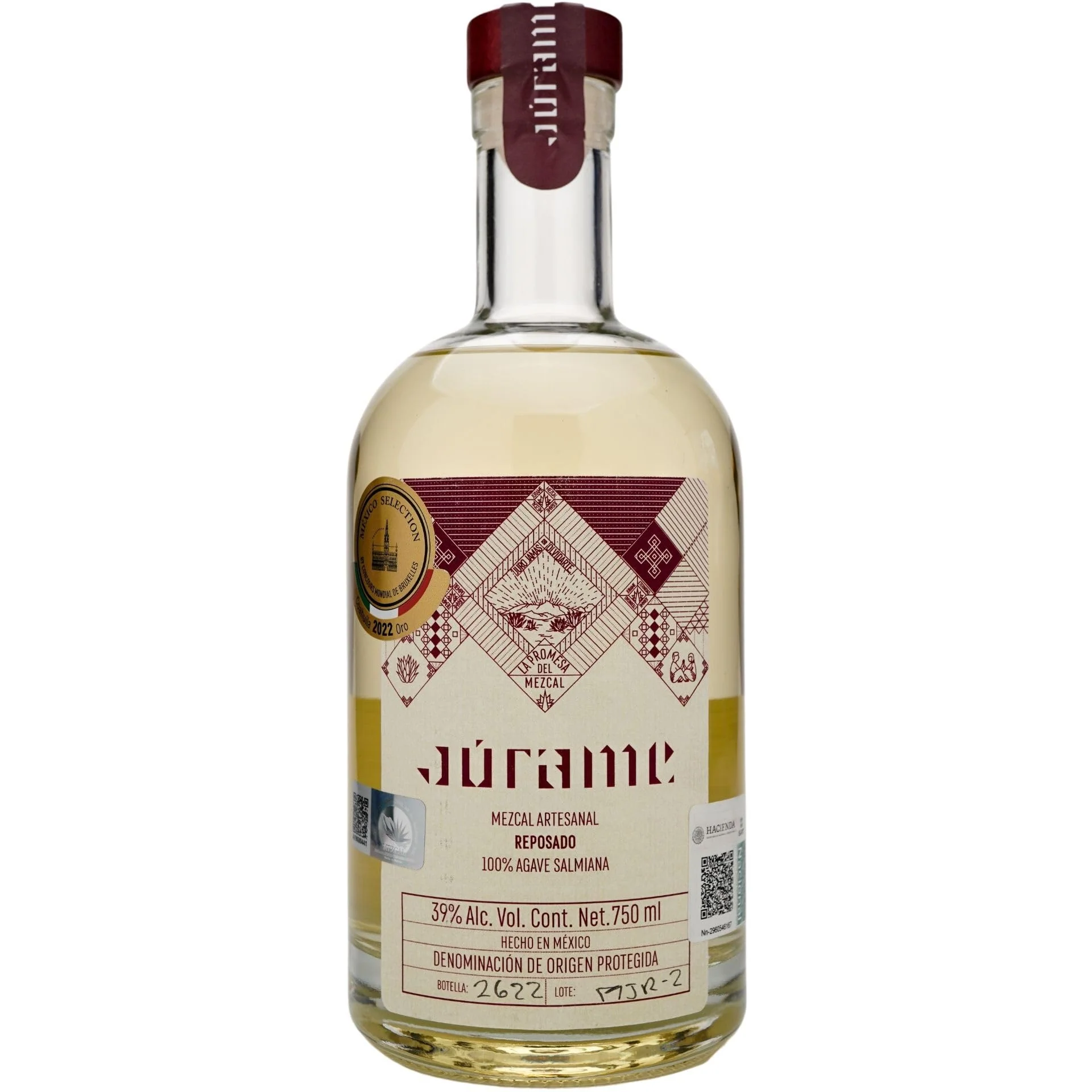 Mezcal Júrame Reposado 750ml