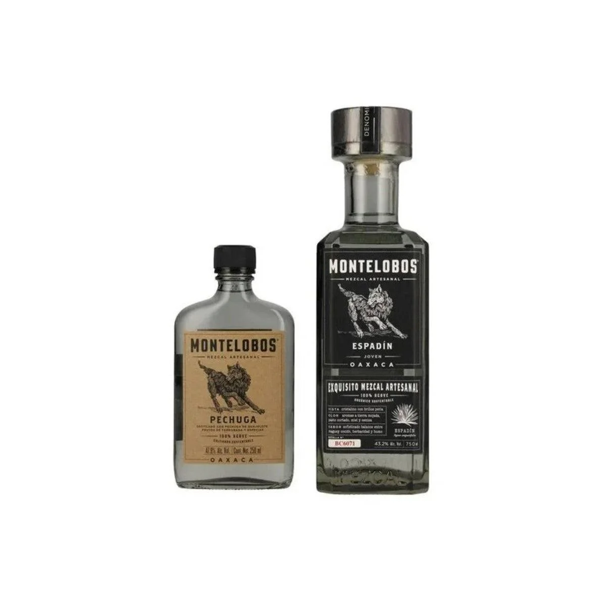 Mezcal Montelobos Espadin 750ml + Pechuga 250ml