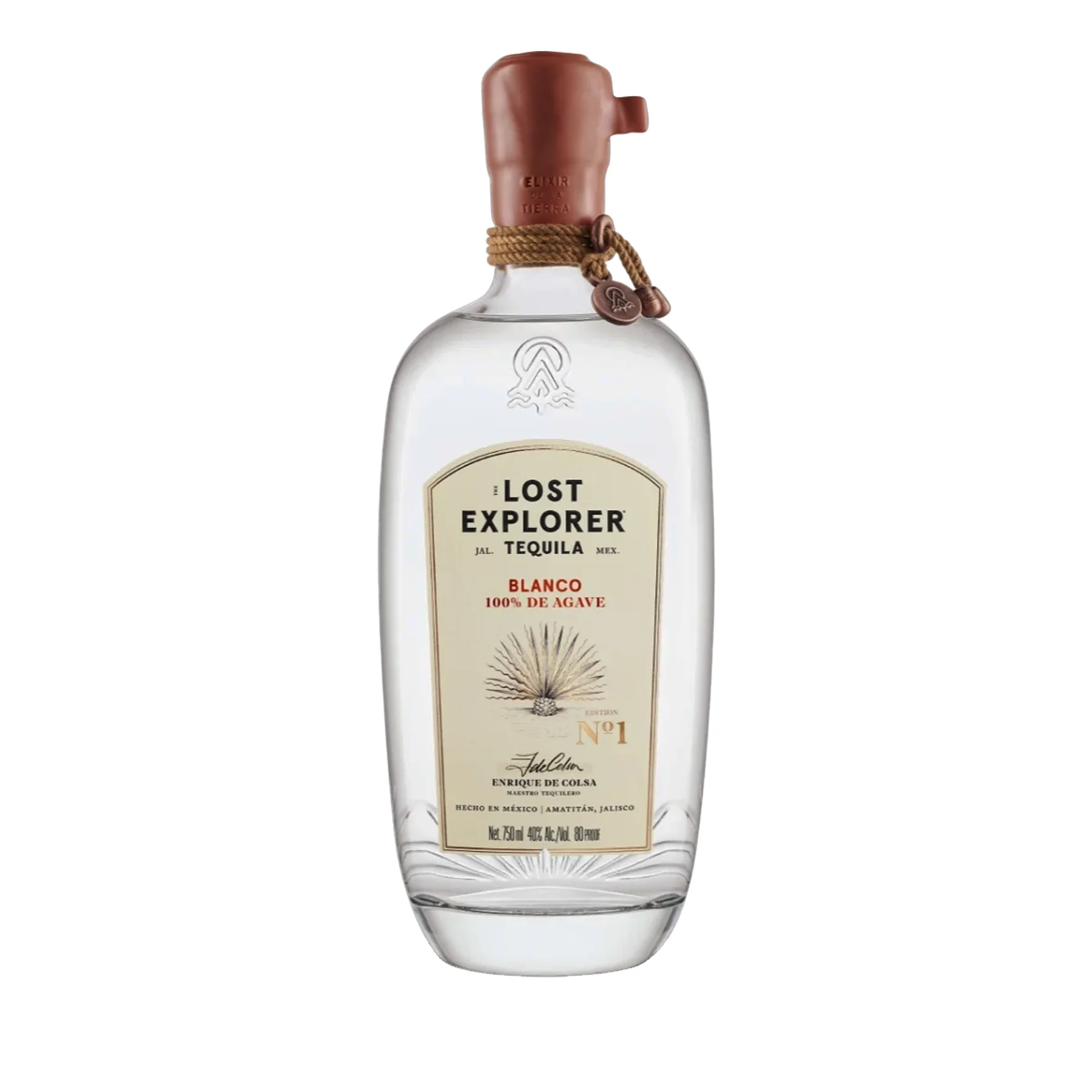 Tequila el lost explorer blanco 750ml