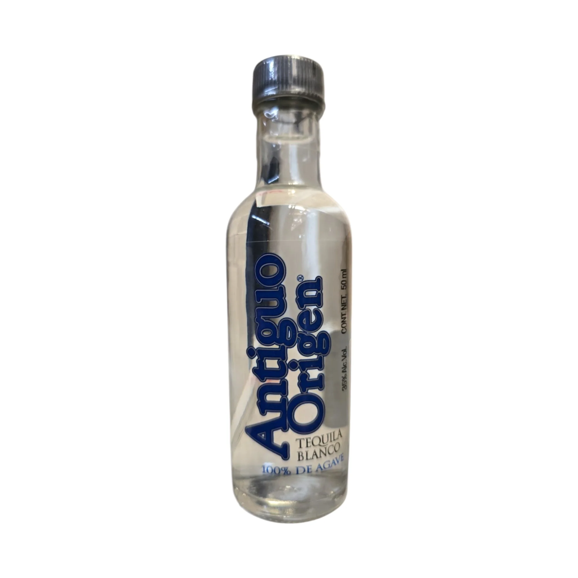 Mini Tequila Antiguo Origen Blanco 50ml
