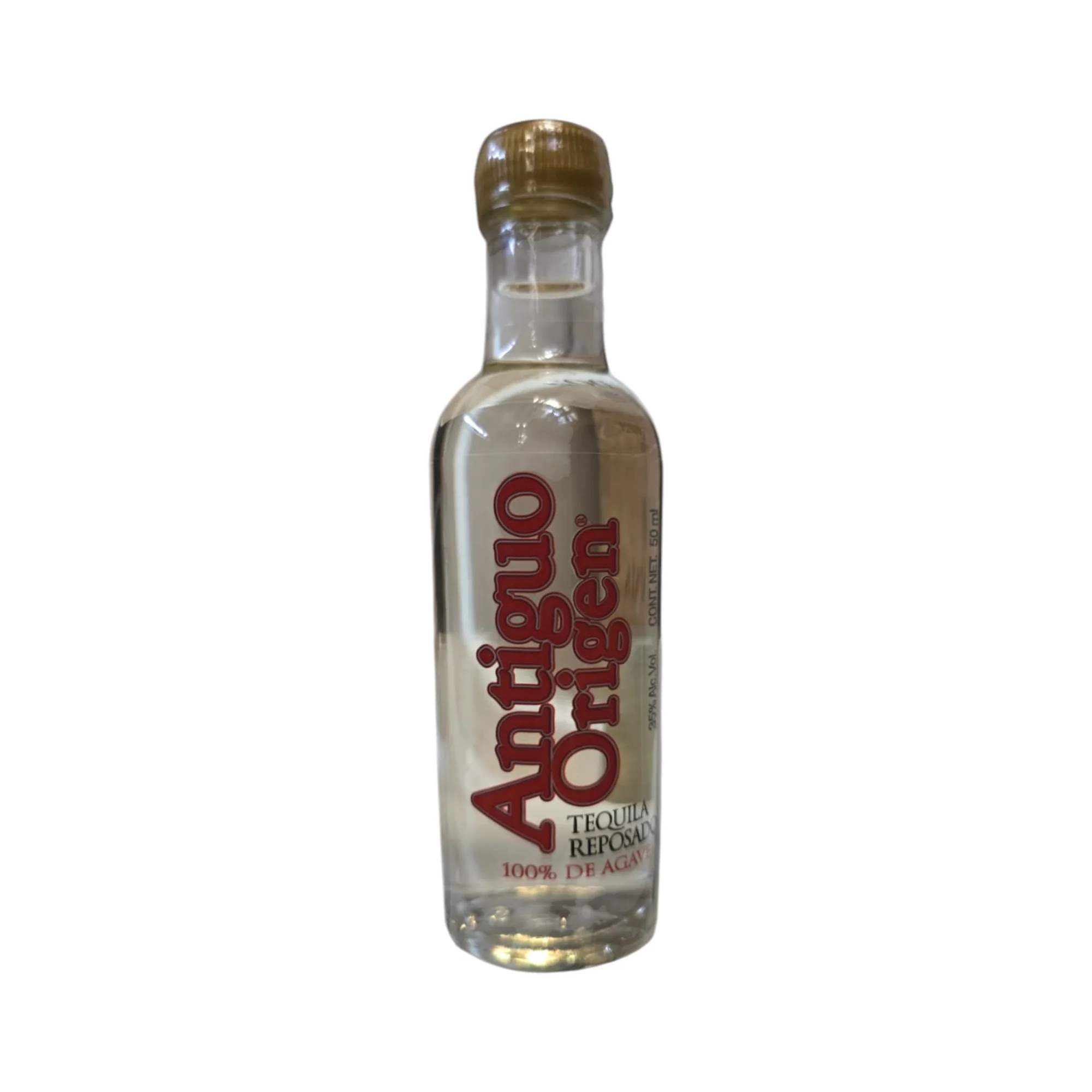 Mini Tequila Antiguo Origen Reposado 50ml