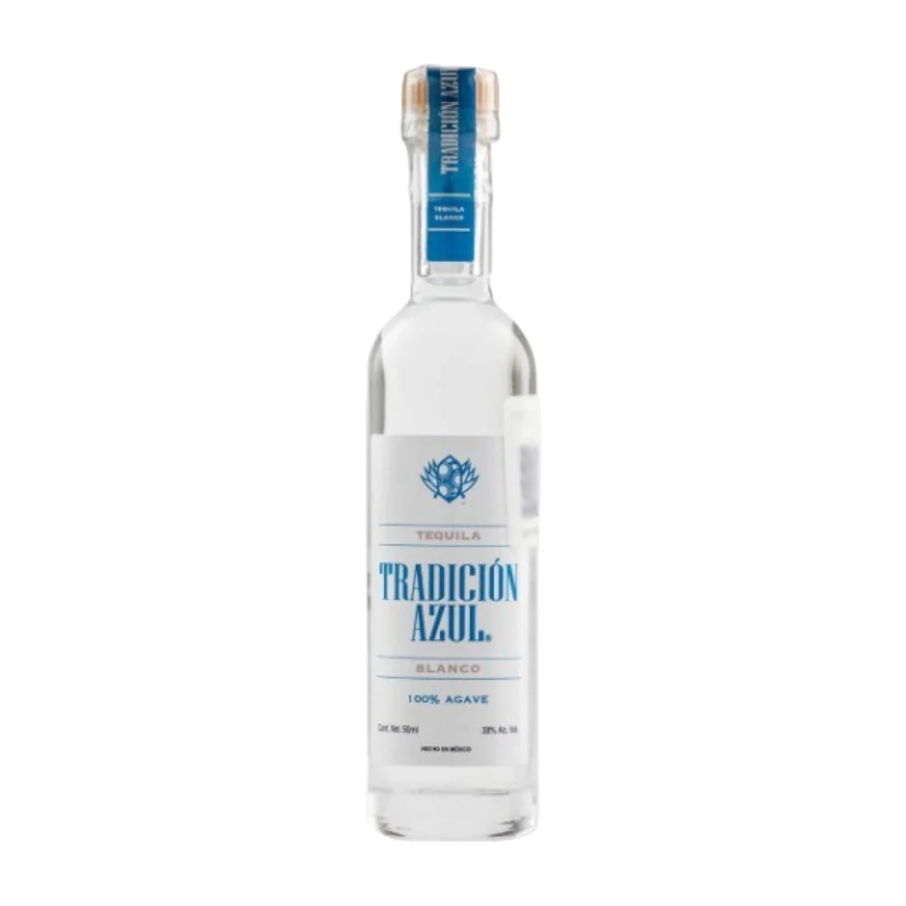 Mini Tequila Tradición Azul Blanco 50ml