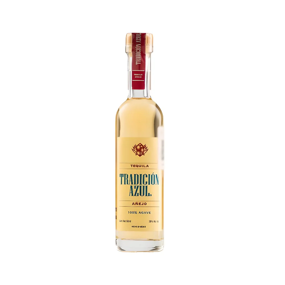Mini Tequila Tradición Azul Añejo 50ml