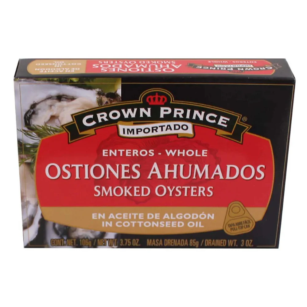 Ostiones Ahumados Crown Prince 106gr
