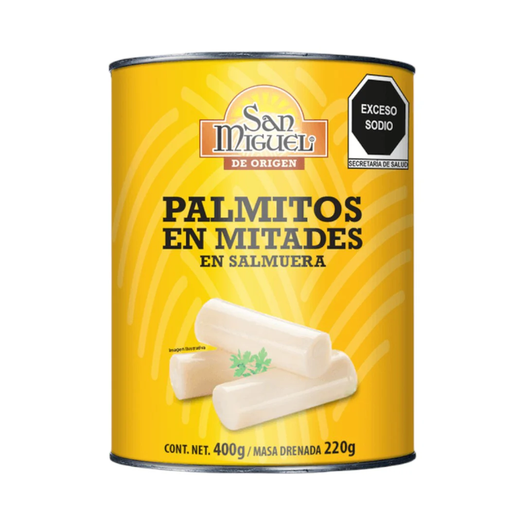 Palmitos en Mitades San Miguel 400g