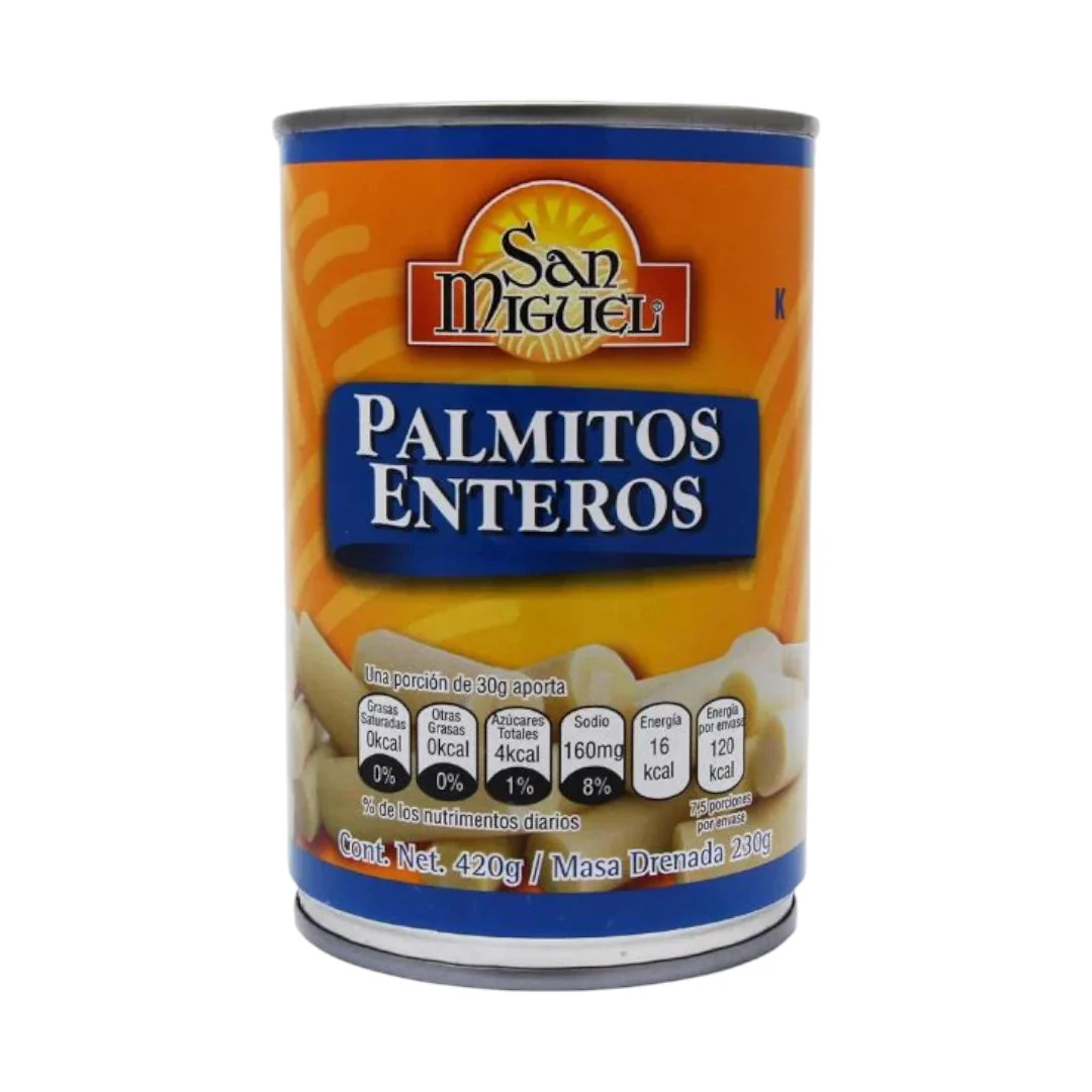 Palmitos Enteros 420g
