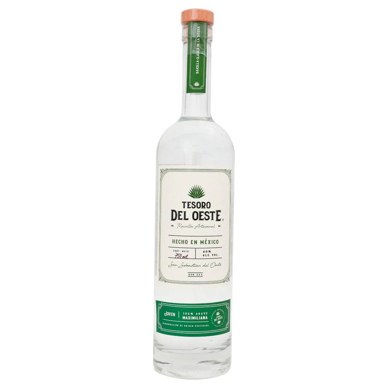 Raicilla Tesoro Del Oeste 750ml