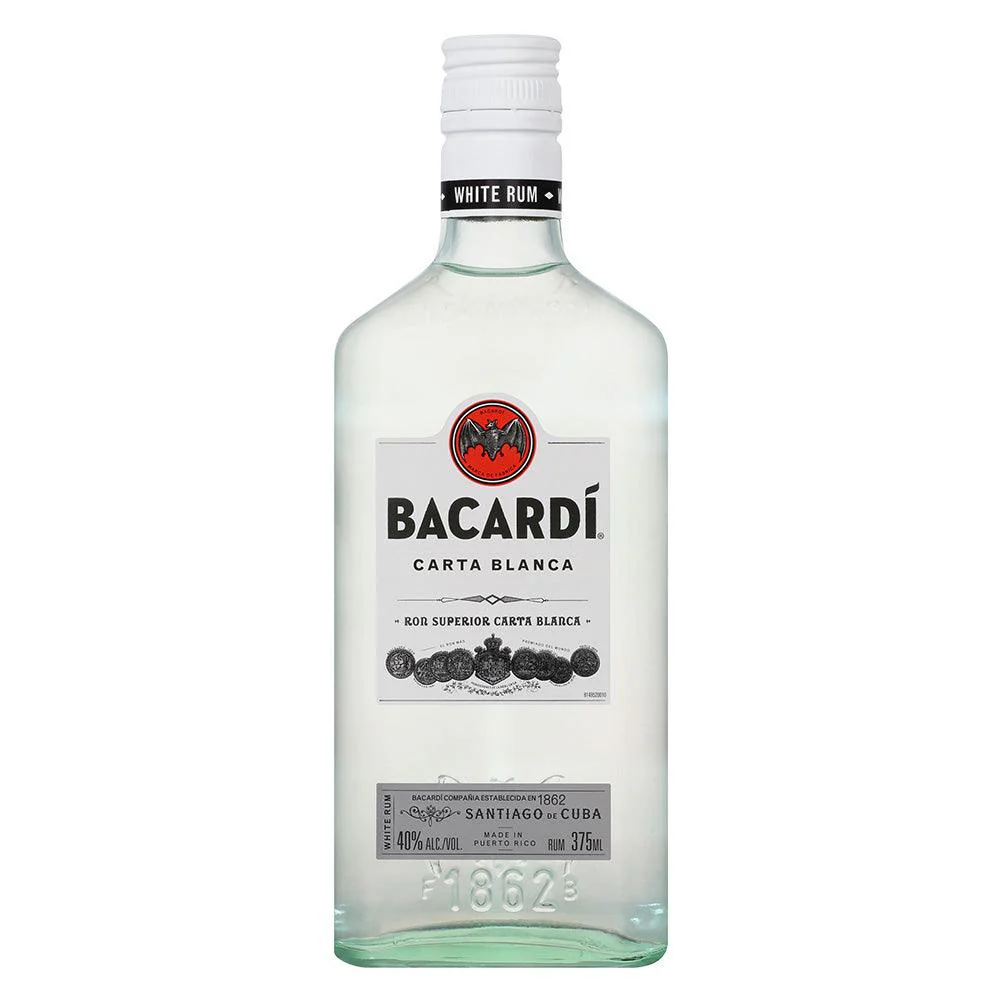 Ron Bacardi Carta Blanca 375ml