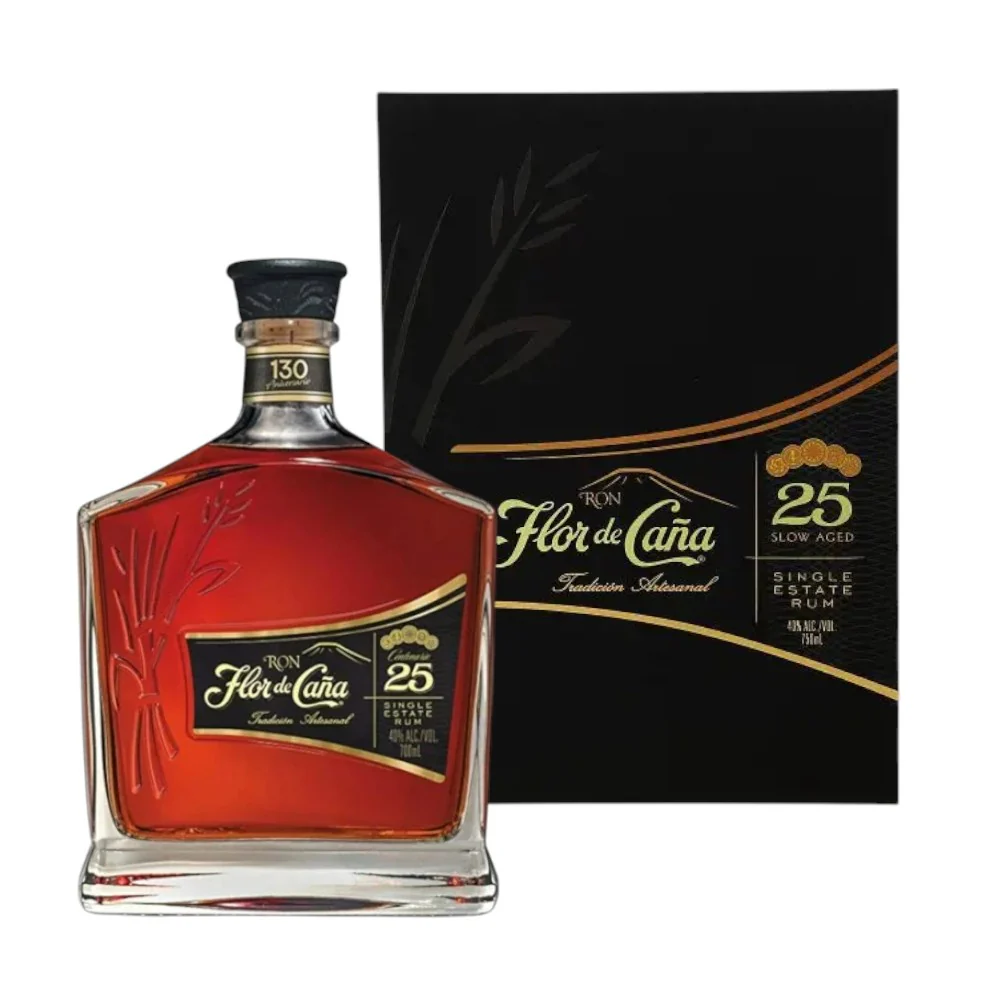 Ron Flor de Cañana 25 años 750 ml C/P
