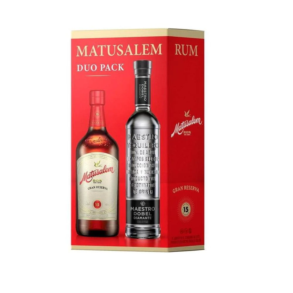 Ron Matusalem Gran Reserva 15 Años 750ml + Dobel Diamante 700ml