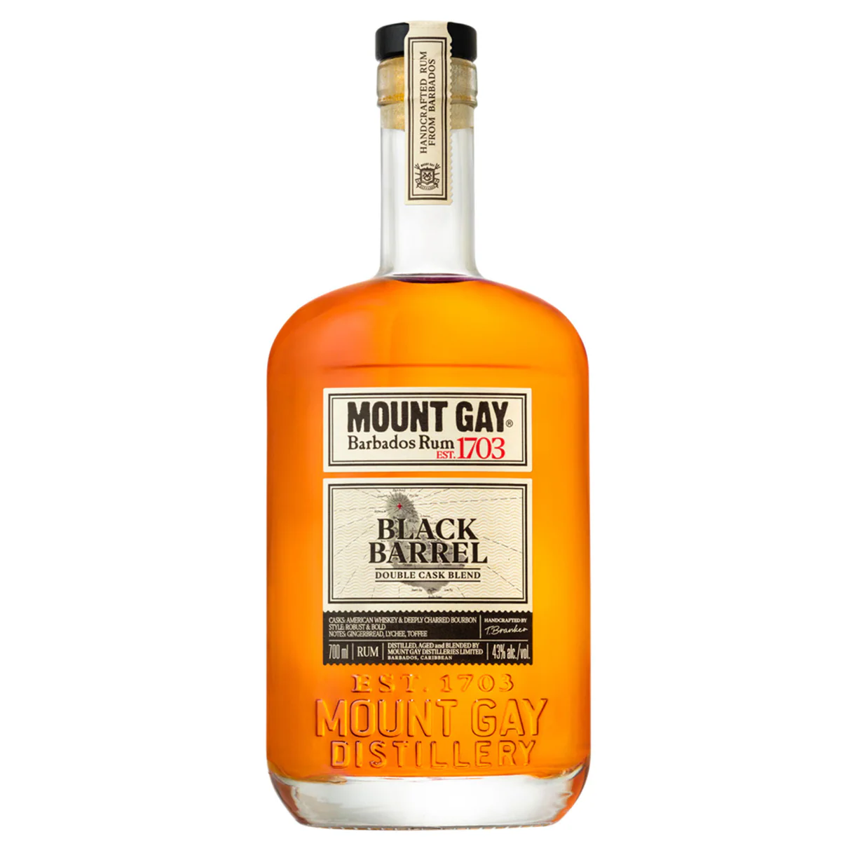Ron Mount Gay Black Barrel Doble Cask Blend 700ml