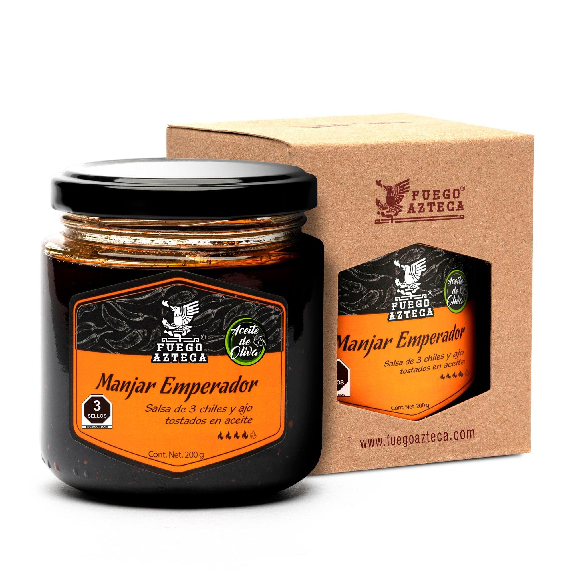 Salsa Manjar Emperador Fuego Azteca 200g
