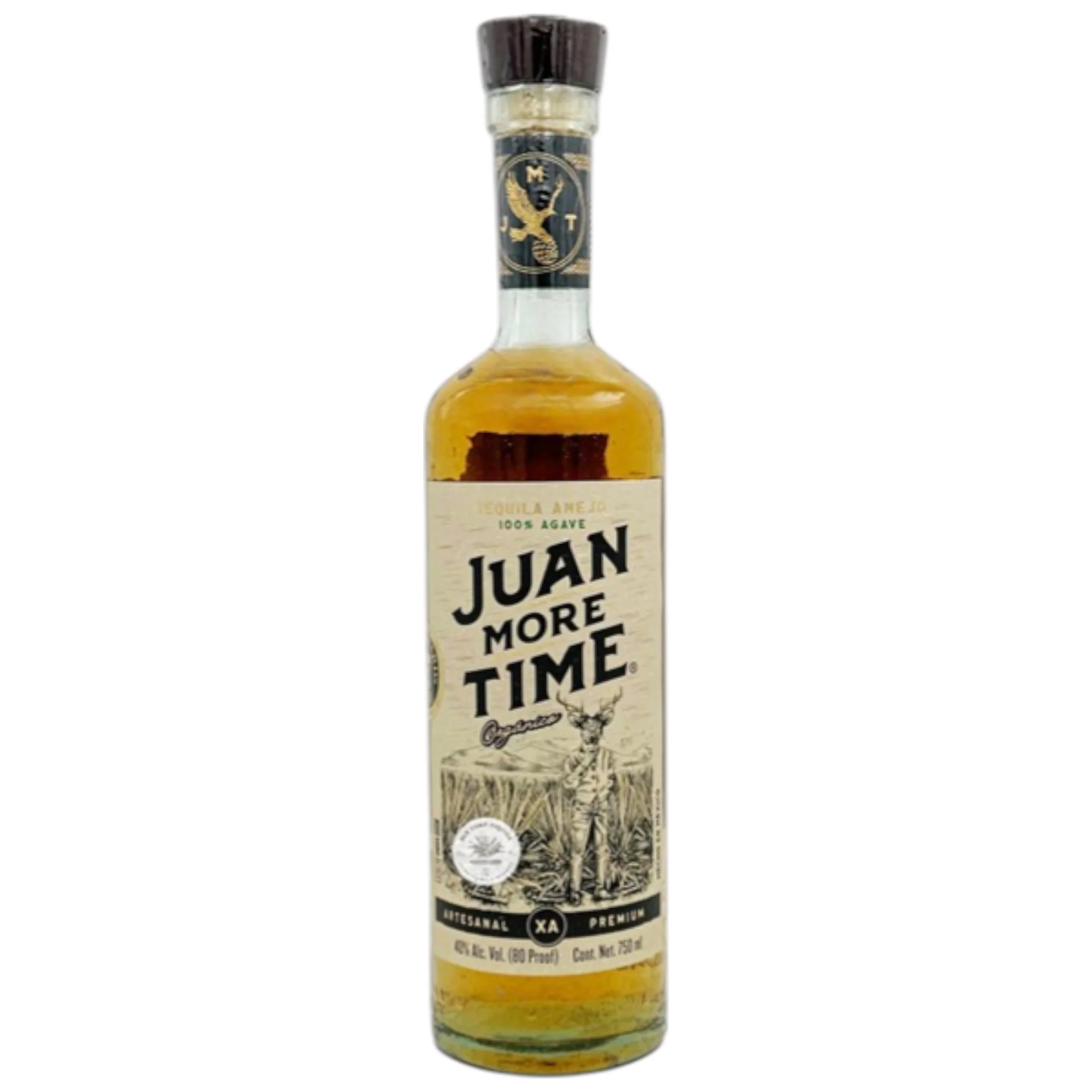 Tequila Juan More Time Añejo Organico 750ml