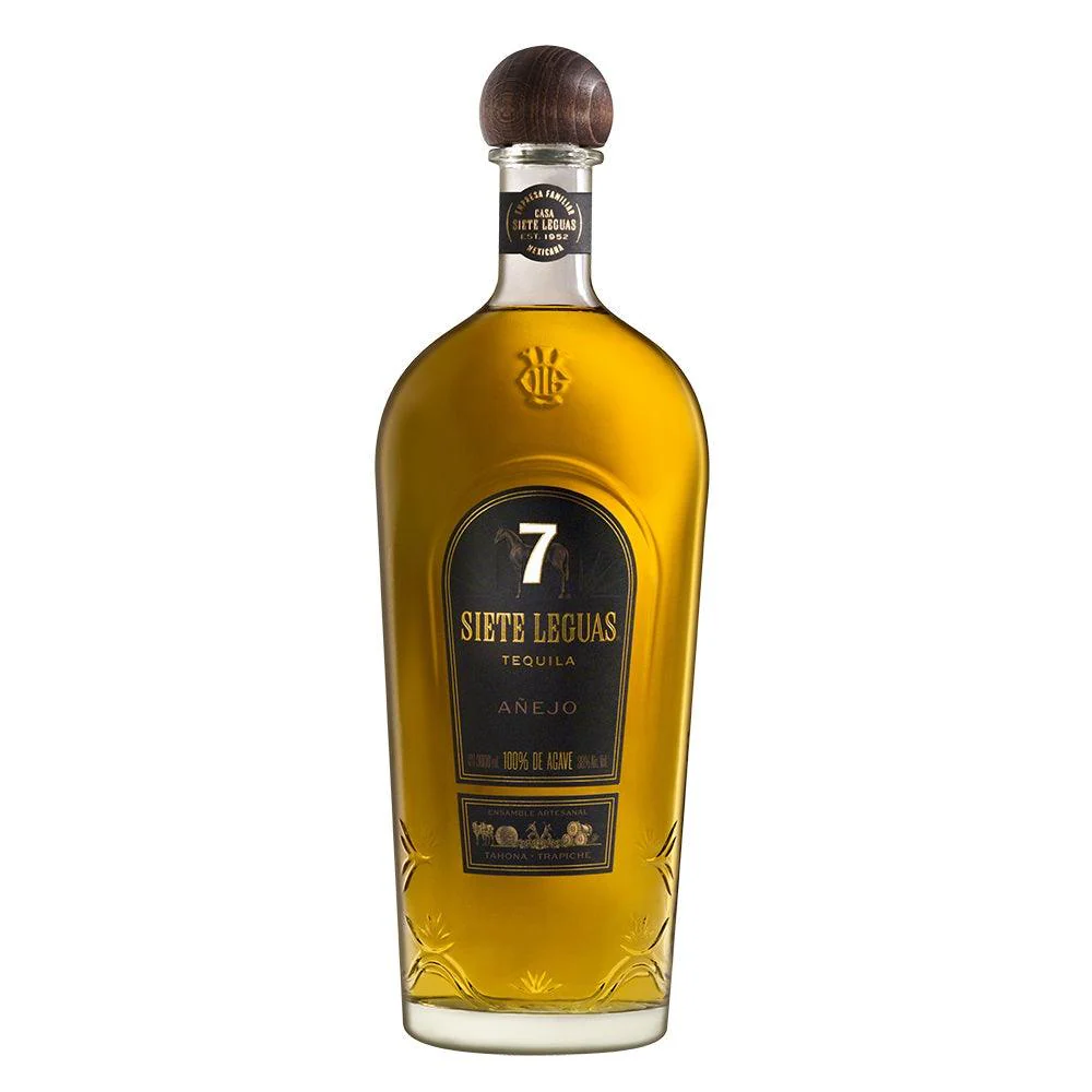 Tequila 7 Leguas Añejo Etiqueta Negra 3000ml