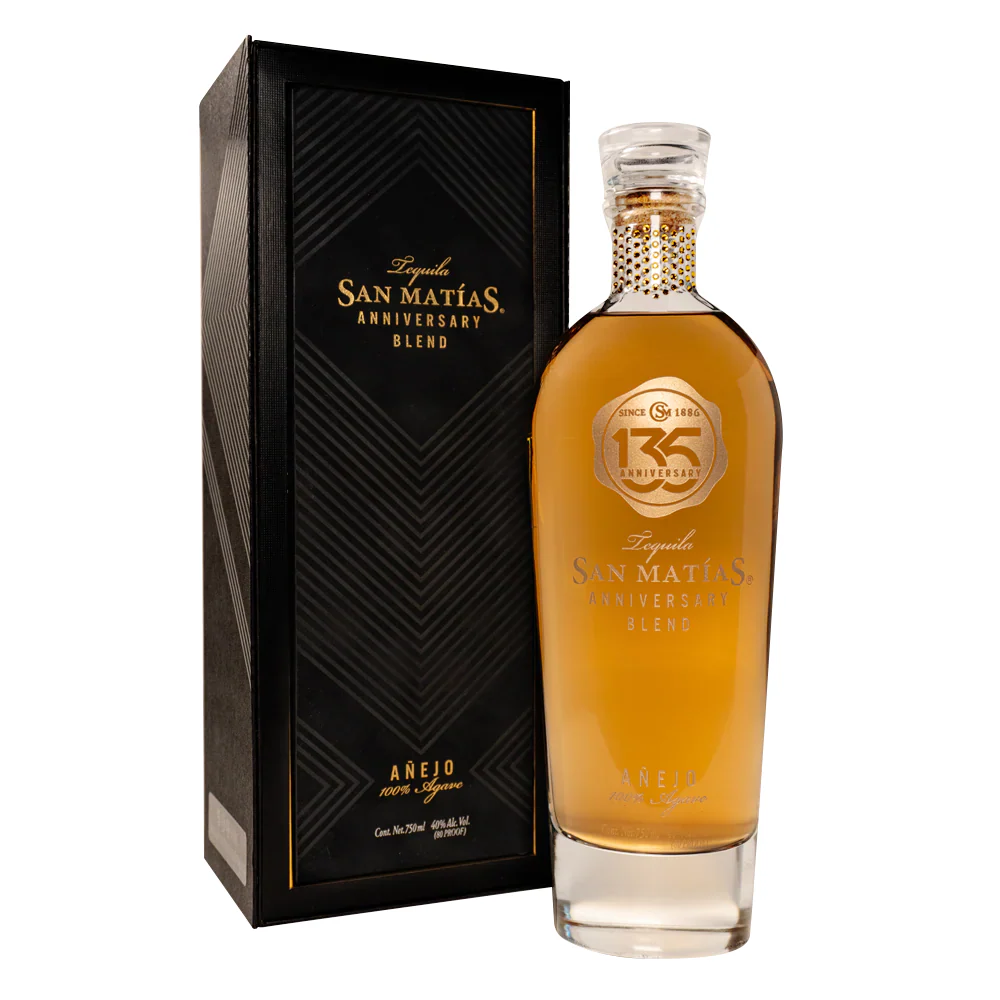 Tequila San Matías Añejo 135 Aniversario 750 ml