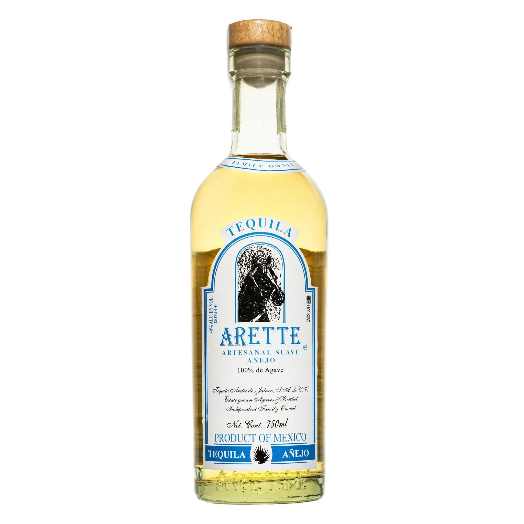 Tequila Añejo Arette Artesanal 750ml