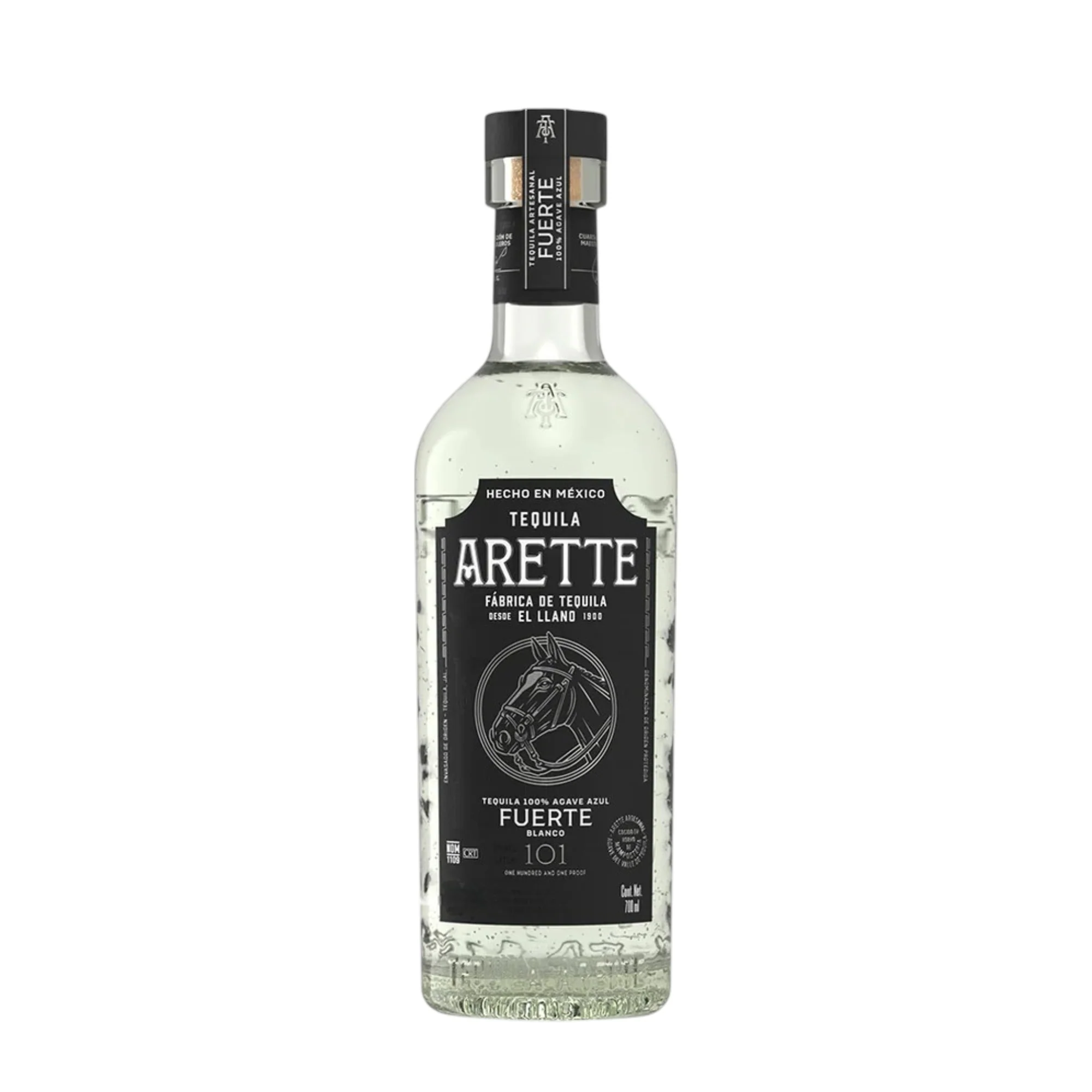 Tequila Arette Artesanal Fuerte 101 Blanco 700ml