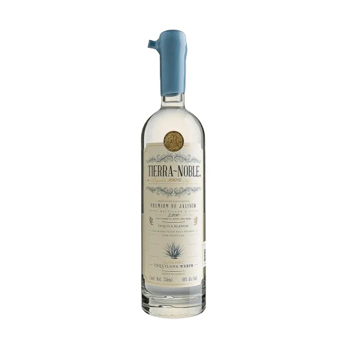 Tequila Blanco 100% Tierra Noble 750ml C/Copas