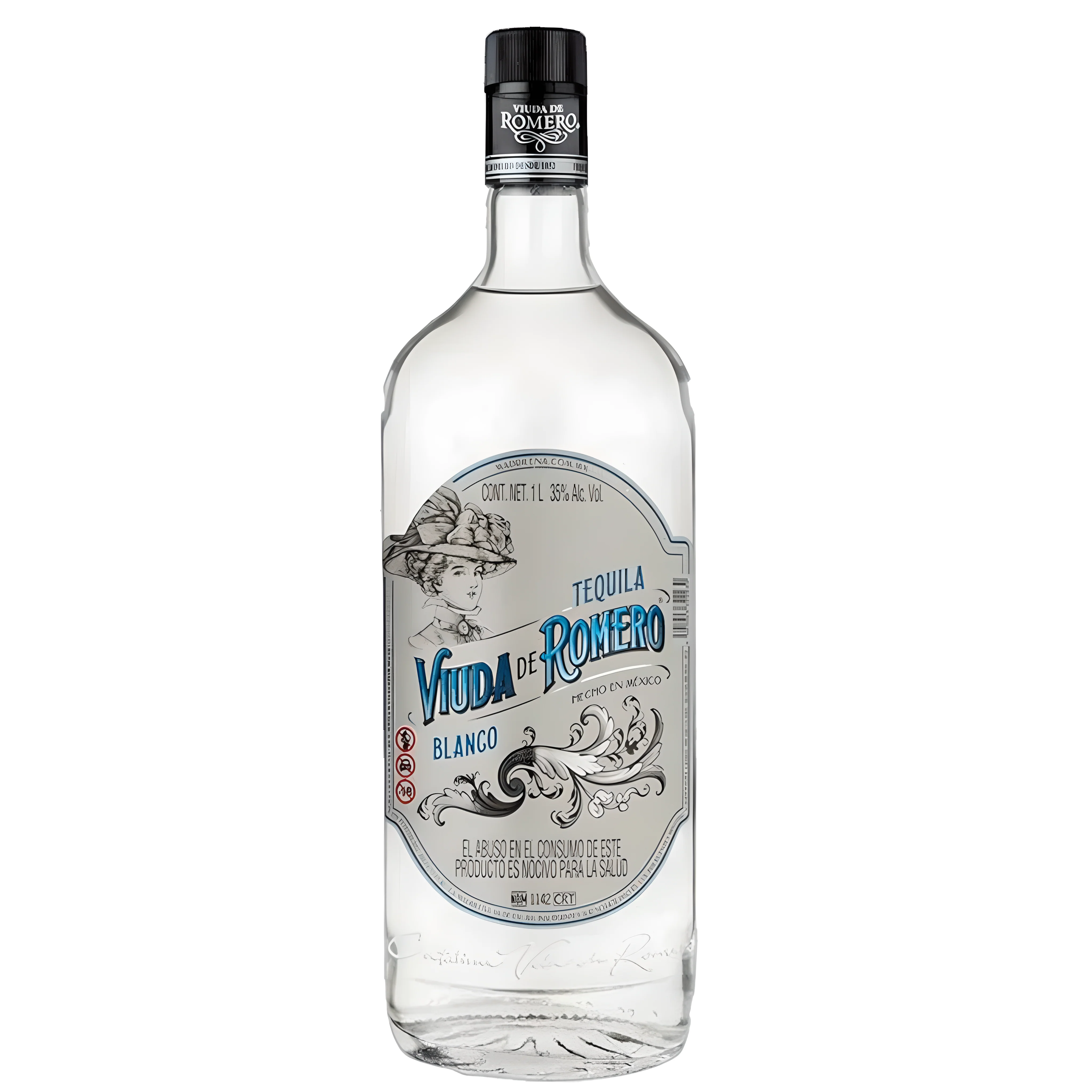 Tequila Blanco Viuda De Romero 1000ml
