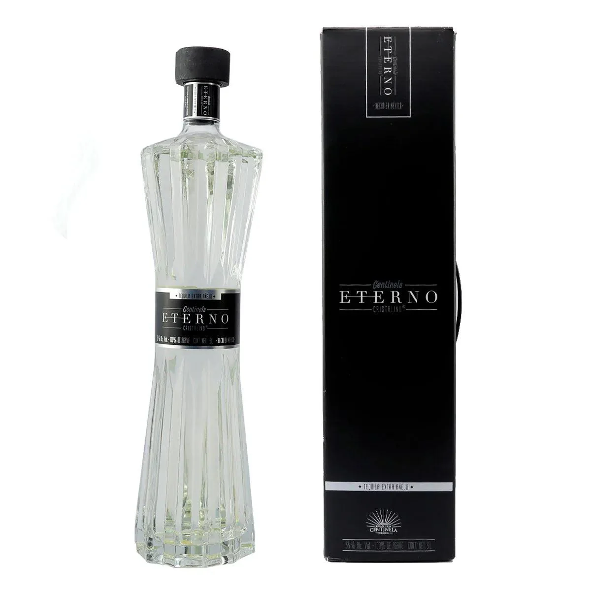 Tequila Cristalino Añejo Centinela Eterno 3000ml