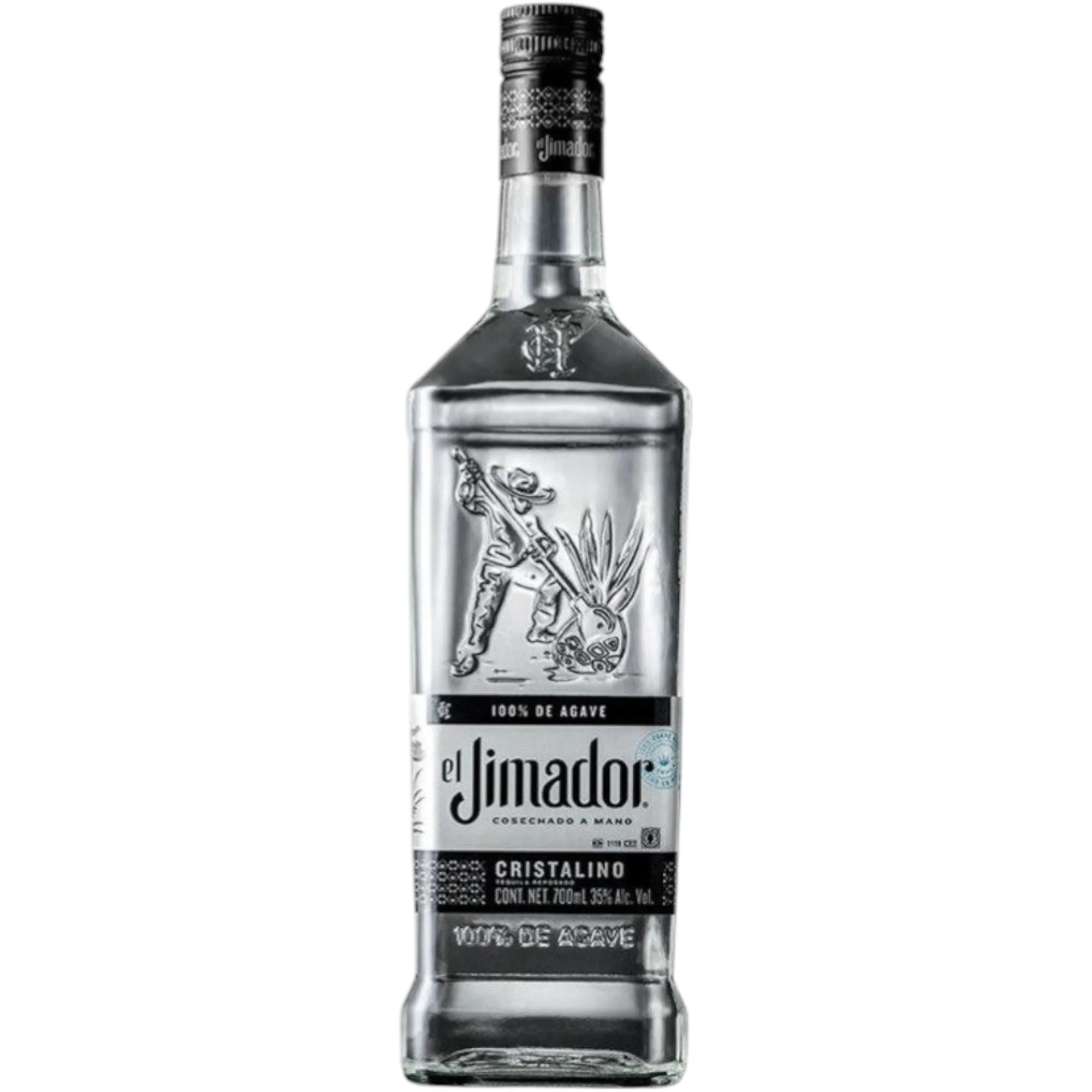 Tequila Cristalino Reposado Jimador 700ml