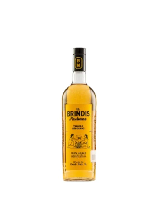 Tequila El Brindis Mexicano Reposado 1000ml