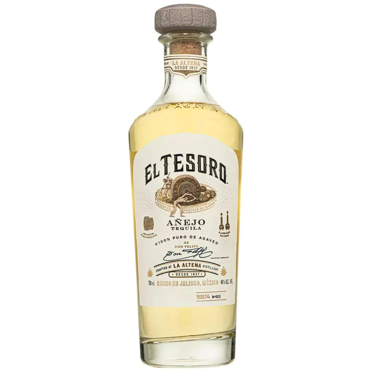 Tequila El Tesoro Añejo 750ml