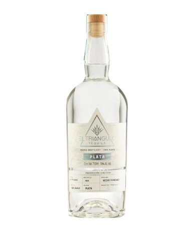 Tequila El Triangulo Plata 750ml