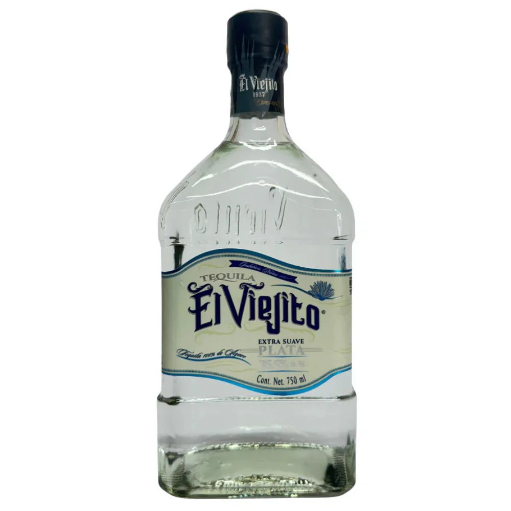 Tequila El Viejito Plata 35.5º 750ml